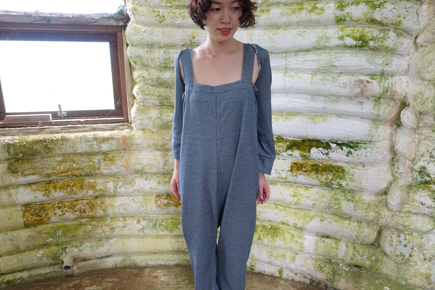 salopette navy