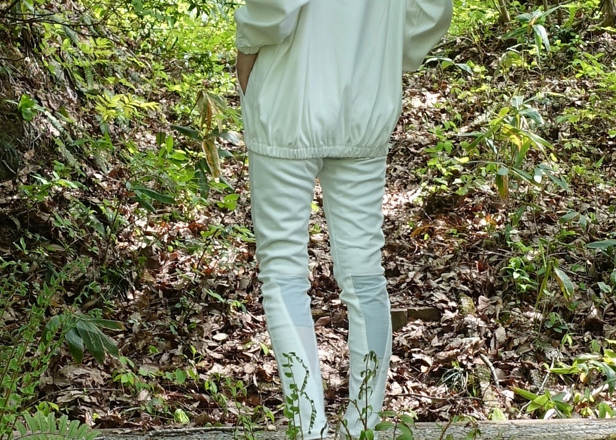 裏起毛レギンス white